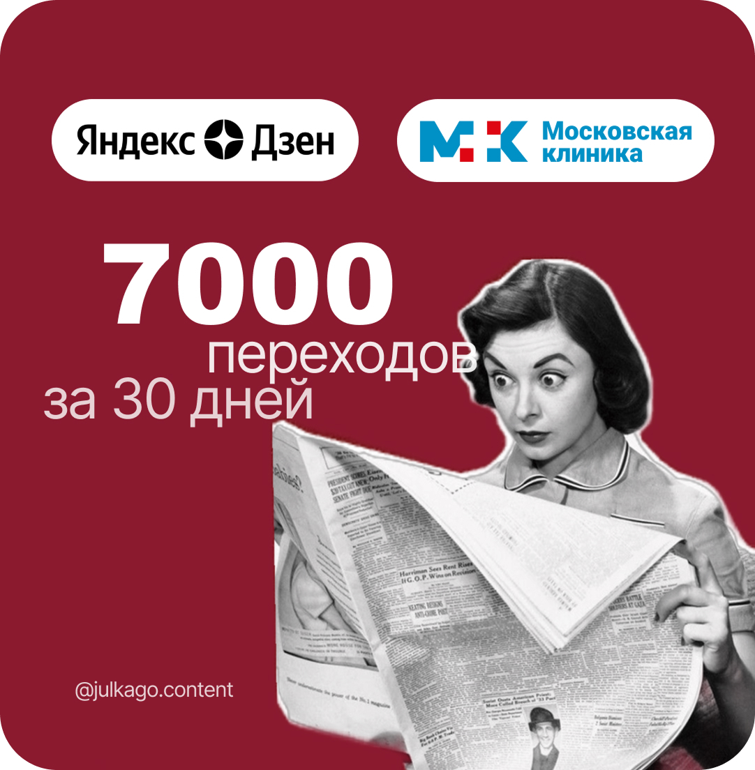 яндекс дзен для медицинского центра
